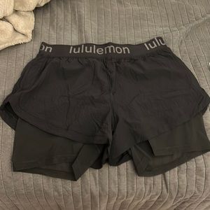Gray lululemon shorts Size:XL
